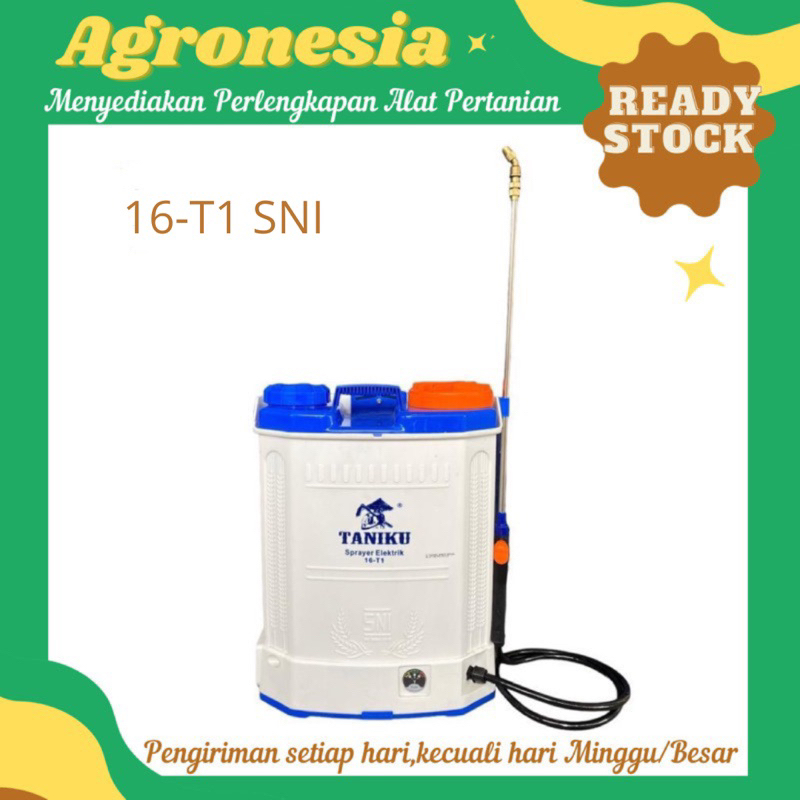 Jual Sprayer Taniku Elektrik 16L Alat Semprot Tanaman Pertanian 16 T1