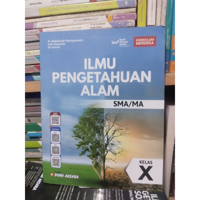 Jual Buku Ilmu Pengetahuan Alam Ipa Kelas X Sma Ma Bumi Aksara