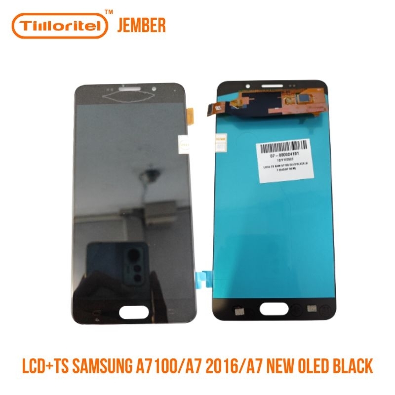 Jual LCD TS SAMSUNG A7100 OLED BLACK A7 2016 A7 NEW Shopee Indonesia