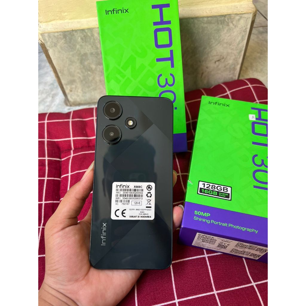 Jual Infinix Hot I Gb Second Fullset Shopee Indonesia