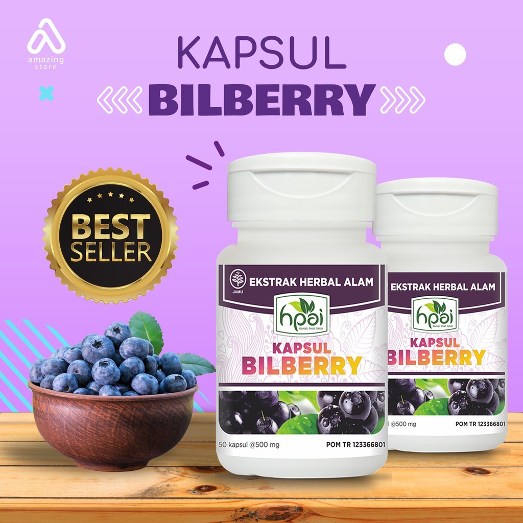 Jual Obat Untuk Mata Katarak Bilberry Hpai Menjaga Fungsi Retina Mata