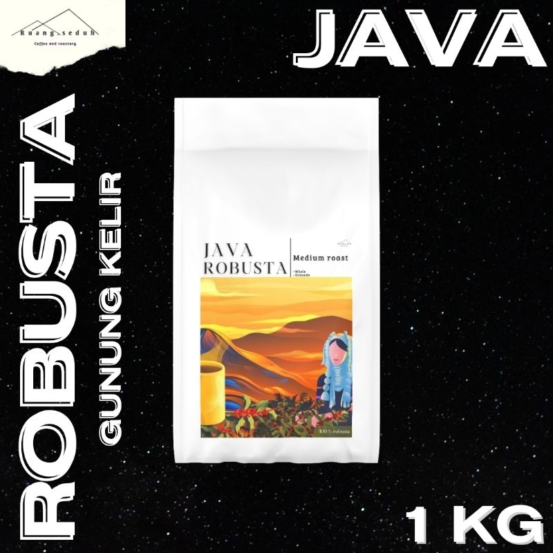 Jual KOPI ROBUSTA 1 KG JAVA ROBUSTA TEMANGGUNG BANJARNEGARA BIJI KOPI