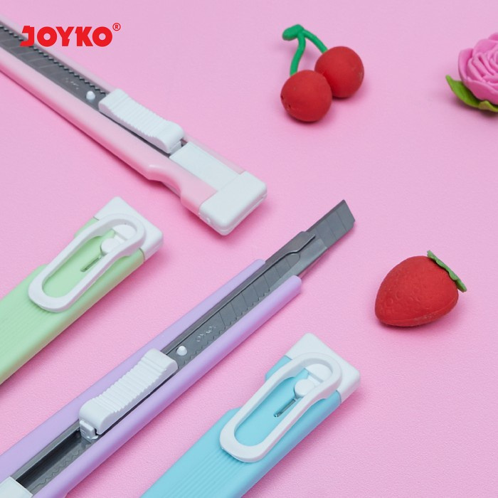 Jual Cutter Pemotong Joyko CU 10BC A 300A Pastel Color Kecil Shopee