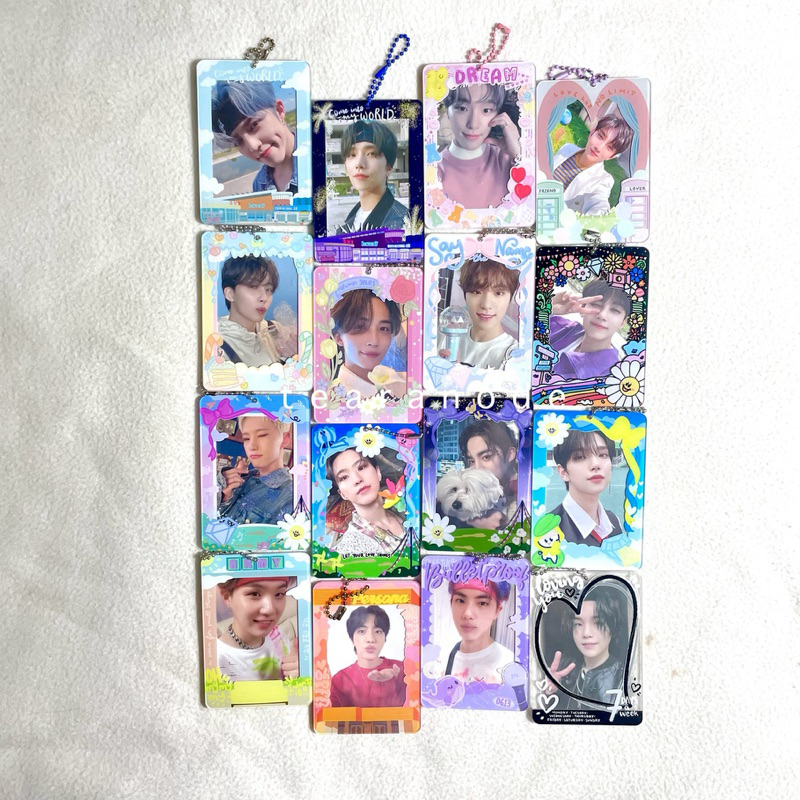 Jual Pelunasan Photocard Holder Seventeen Bts Enhypen By Tearanode