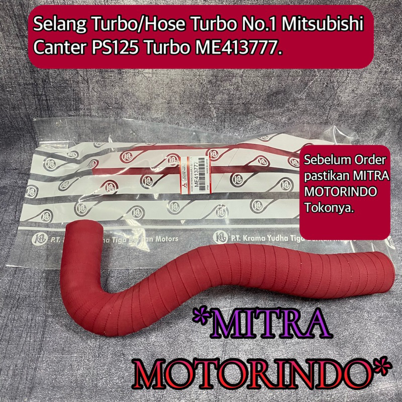 Jual Selang Turbo Hose Turbo No 1 Mitsubishi Canter PS125 Turbo