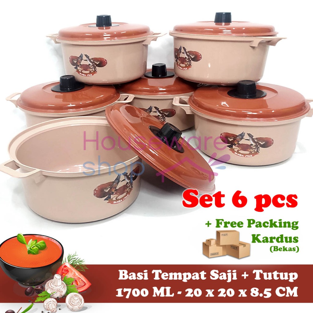 Jual Mangkok Panci Classic Prasmanan Set Pcs Basi Wadah Saji