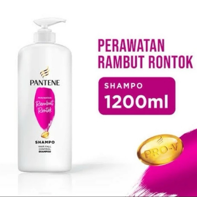 Jual Pantene Shampoo Hair Fall Control Ml Perawatan Rambut Rontok