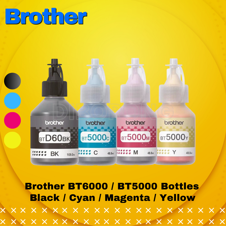 Jual Set Brother Btd Bk Black Bt Original Dcp T T T