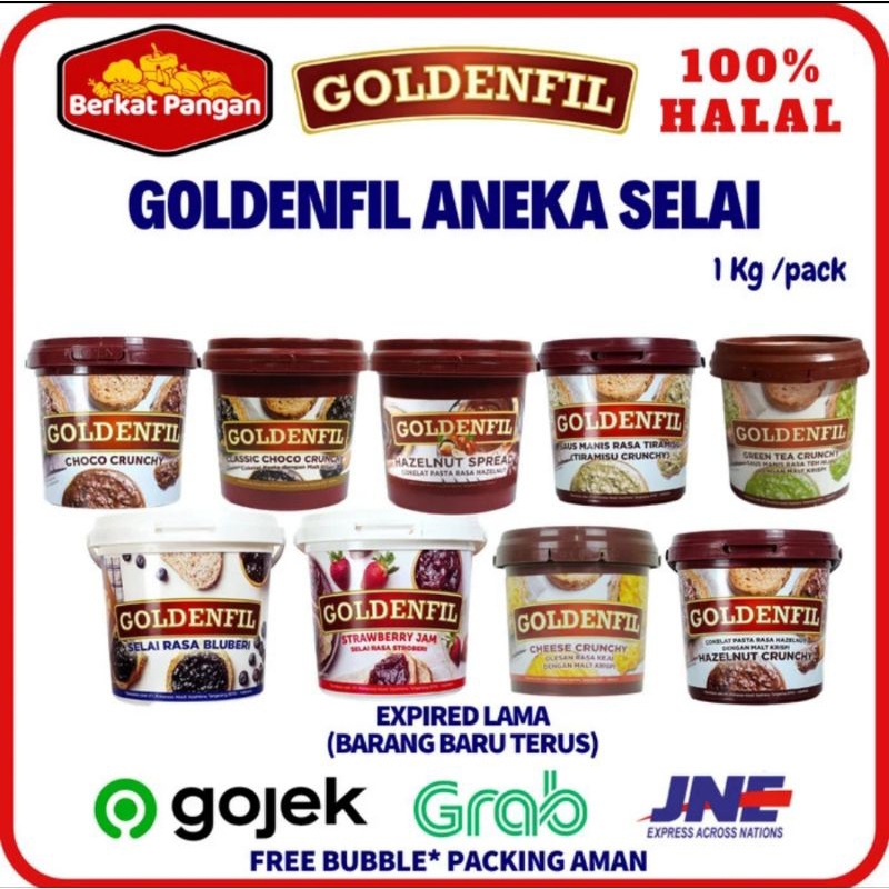 Jual Goldenfil Coklat Selai Kg Choco Crunchy Choco Spread