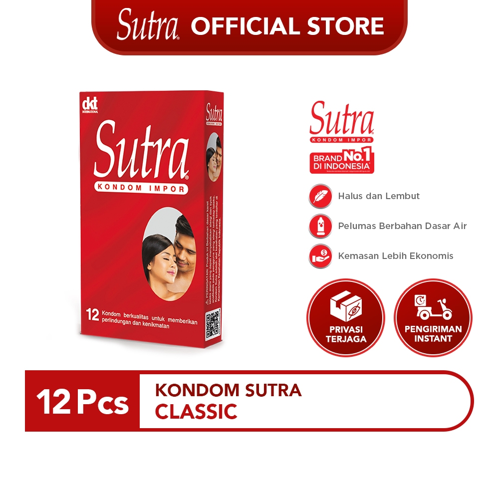 Jual Kondom Merah Sutra Classic Isi 12 Pcs Aman Anti Bocor Standar