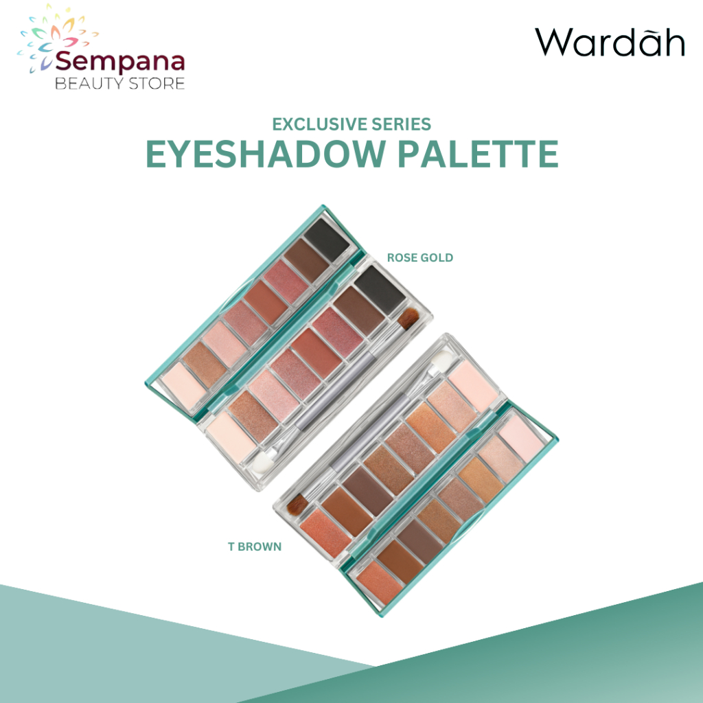 Jual Wardah Exclusive Eyeshadow Palette 10 G Shopee Indonesia