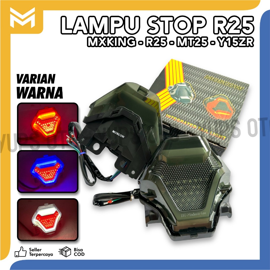 Jual LAMPU STOP BELAKANG R25 MT 25 NEW MT25 MX KING YAMAHA Y15ZR