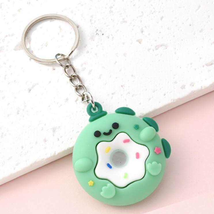 Jual MURMURE I GANTUNGAN KUNCI KARAKTER BUNNY RABBIT DONAT KEYCHAIN