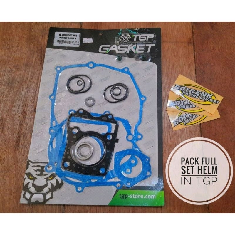 Jual PAKING GASKET FULLSET PERPAK SUPRA X 125 HELM IN KYZ TGP