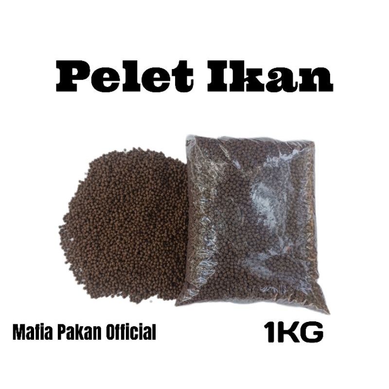 Jual PELET IKAN EKOFEED 1 KG PAKAN IKAN APUNG Shopee Indonesia