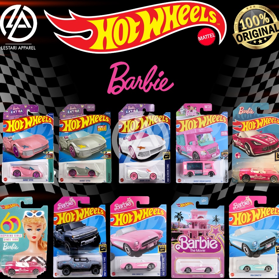 Jual Serba Diskonq7Q1c HOT WHEELS BARBIE BARBIE EXTRA PINK BARBIE EXTRA