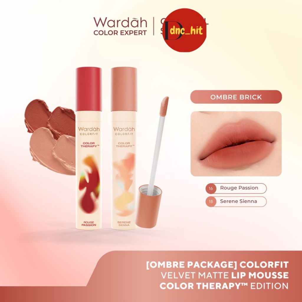 Jual LIMITED EDITION NEW Wardah Colorfit Velvet Matte Lip Mousse