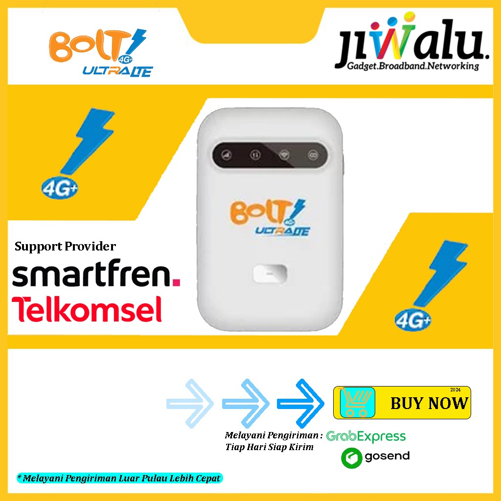 Jual Modem Mifi Bolt Juno Unlock Support Smartfren Telkomsel Shopee