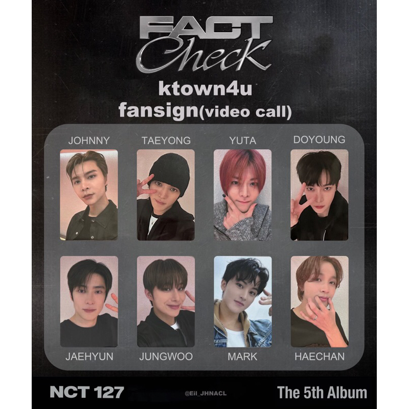 Jual Photocard Fact Check Pob Ktown Official Shopee Indonesia