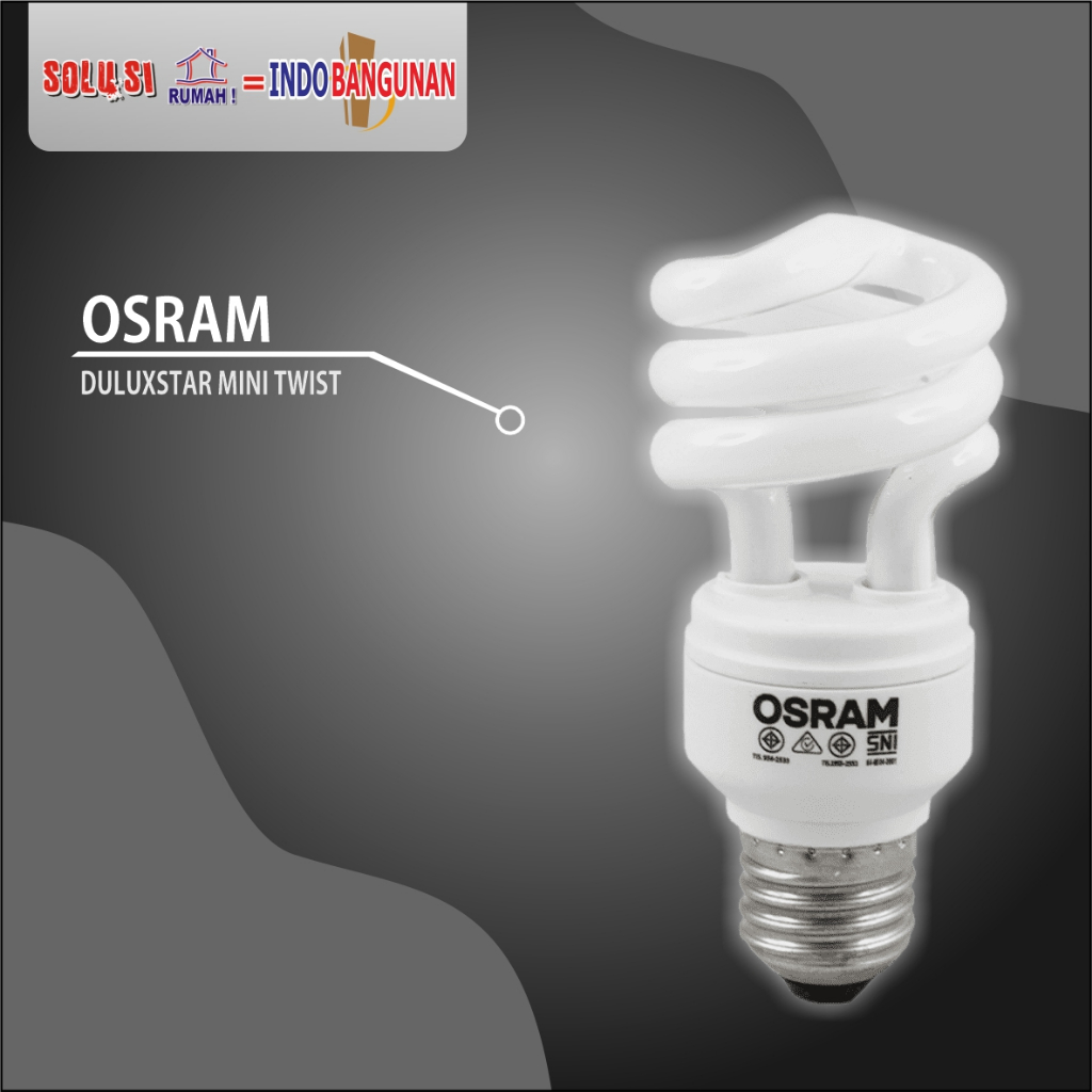 Jual Osram Duluxstar Mini Twist Lampu Twist Duluxstar Shopee