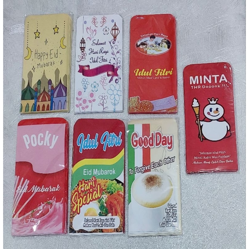 Jual Amplop Lebaran Jumbo Amplop Idul Fitri Amplop Thr Shopee Indonesia