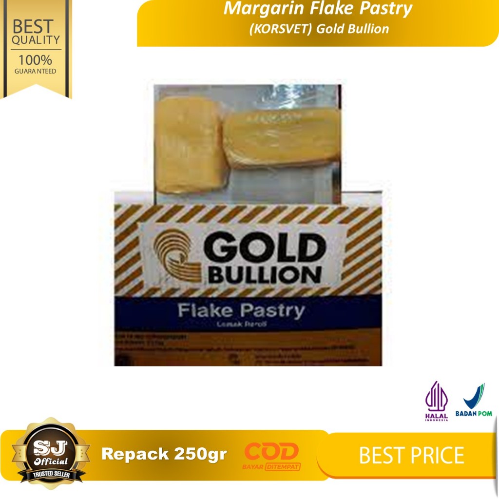 Jual Korsvet Margarin Flake Pastry Merk Gold Bullion Gr