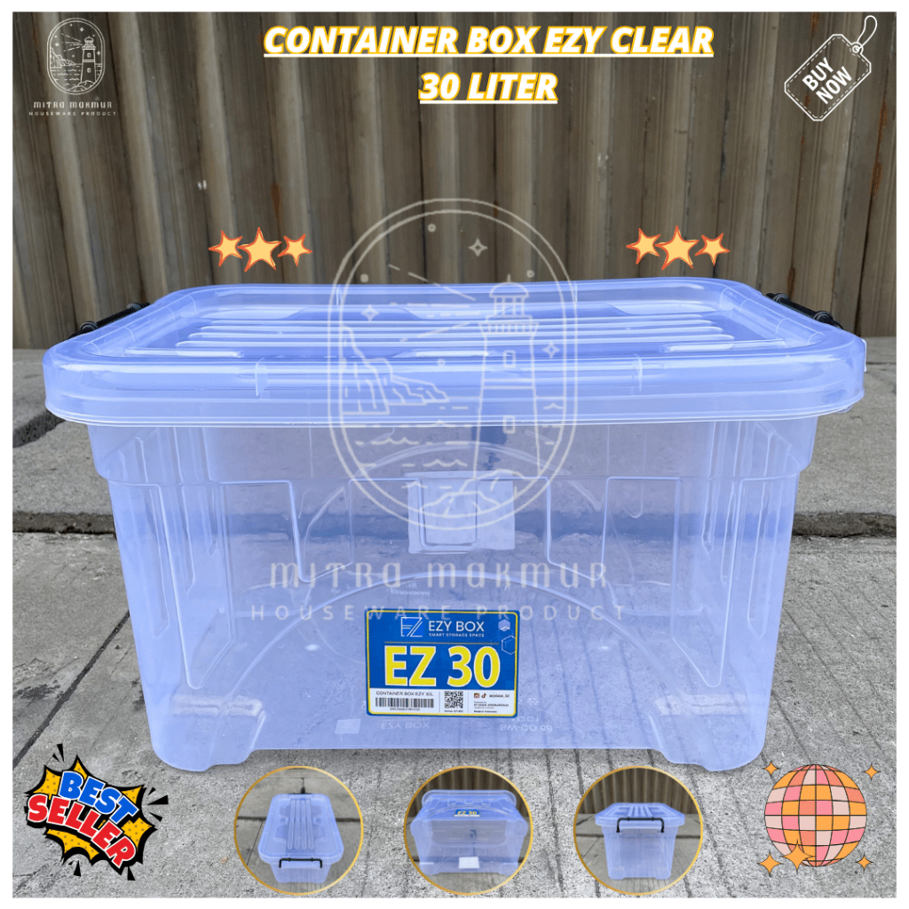 Jual Promo Container Box Ezy Clear Kontainer Box Ezy Bening