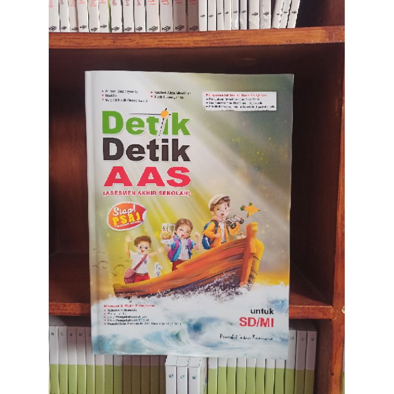 Jual BUKU DETIK DETIK AAS ASESMEN AKHIR SEKOLAH SIAP PSAJ PENILAIAN