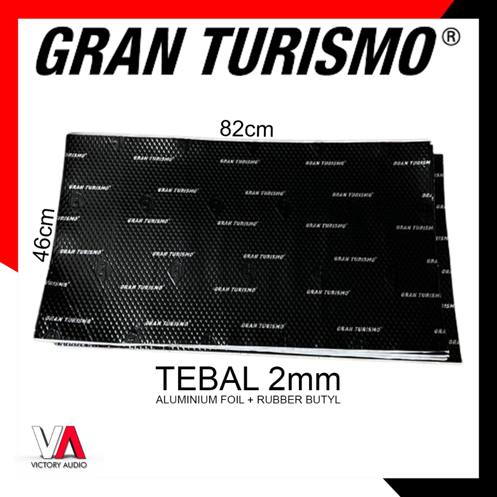 Jual Peredam Suara Dan Panas GRAN TURISMO GT 2 0 Rubber Butyl