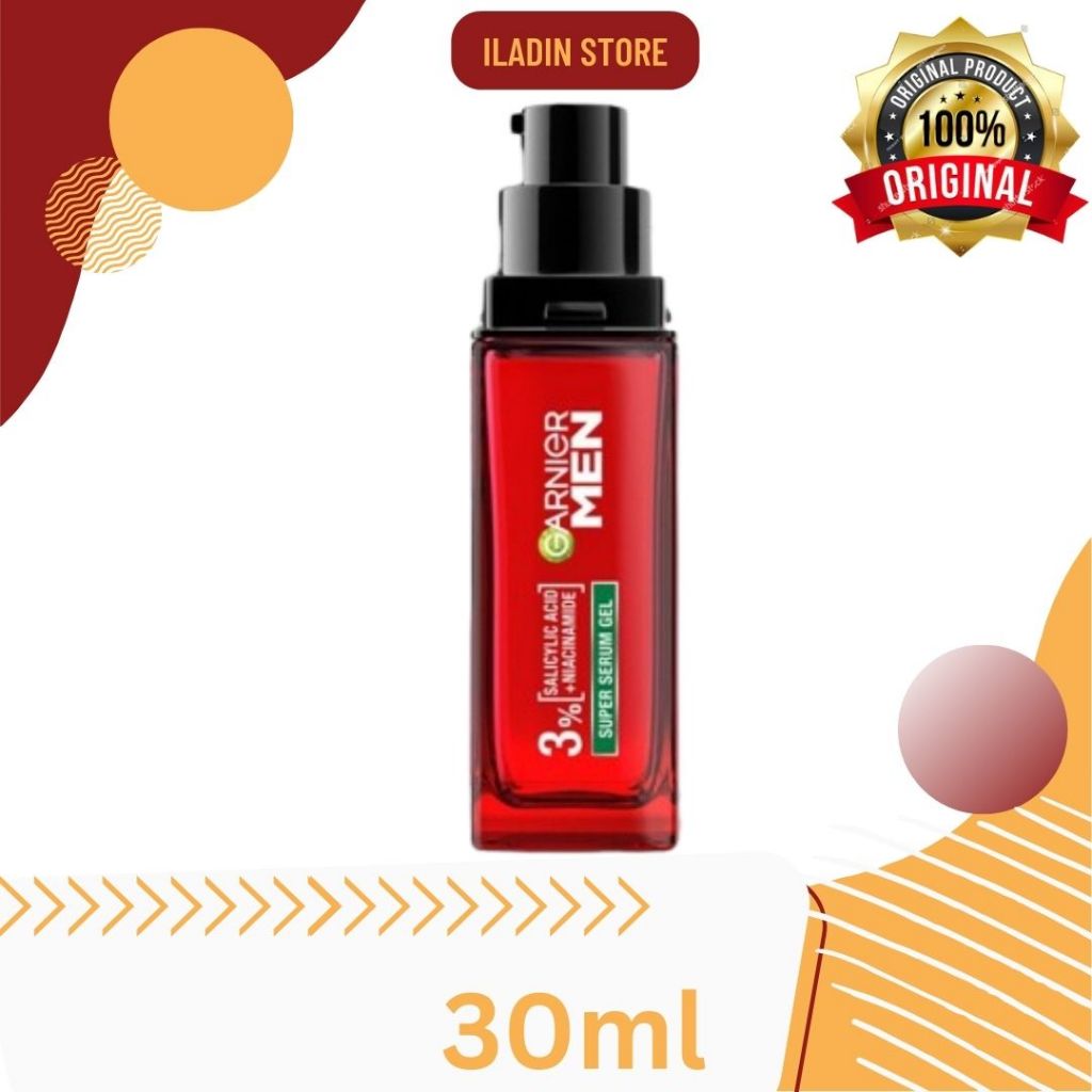 Jual Garnier Men Acno Fight Super Serum Gel Ml Shopee Indonesia