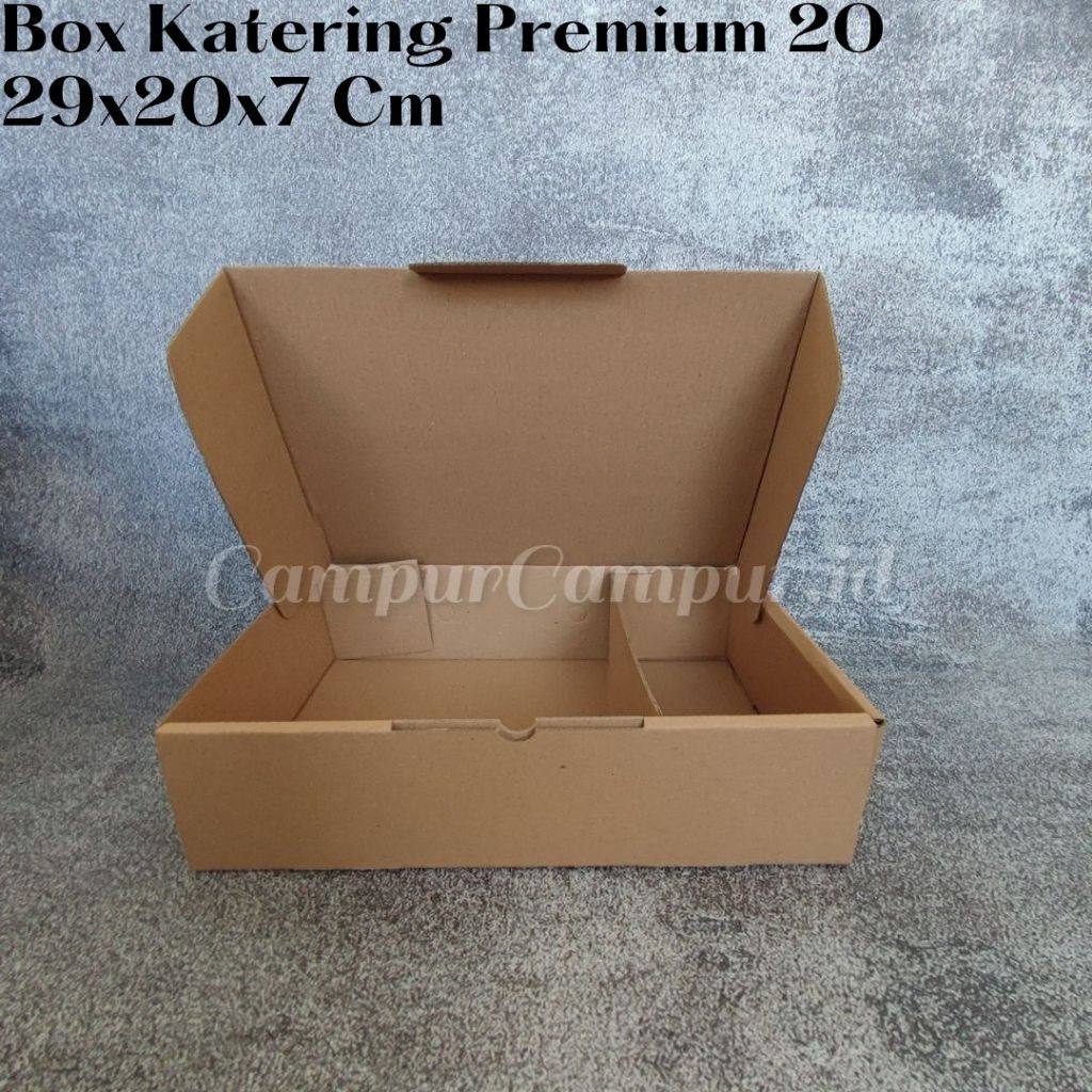 Jual Box Catering Sekat Nasi Minuman Snack X X Kotak Nasi Katering