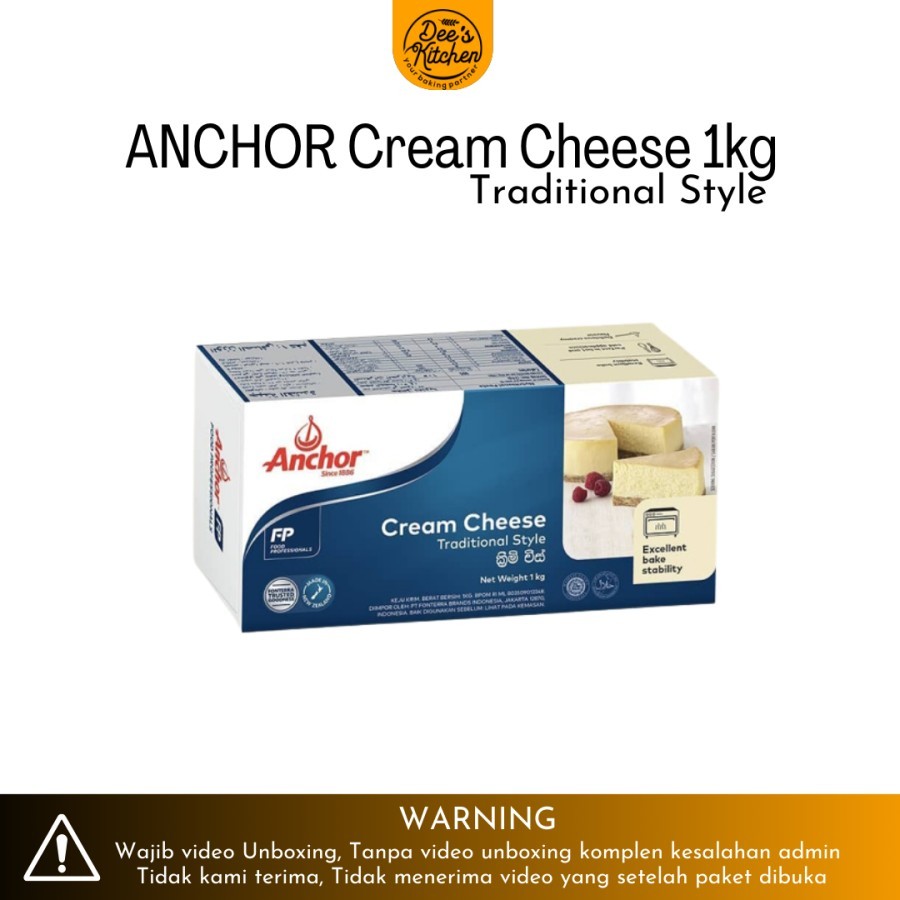 Jual Repack 250gr Anchor Cream Cheese Krimcis Anchor Shopee Indonesia