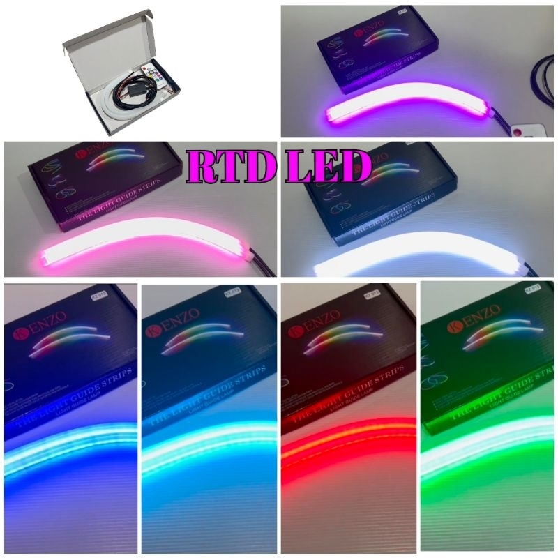 Jual Lampu Led Alis RGB Lampu DRL Alis RGB Running Sein Premium 30 Cm