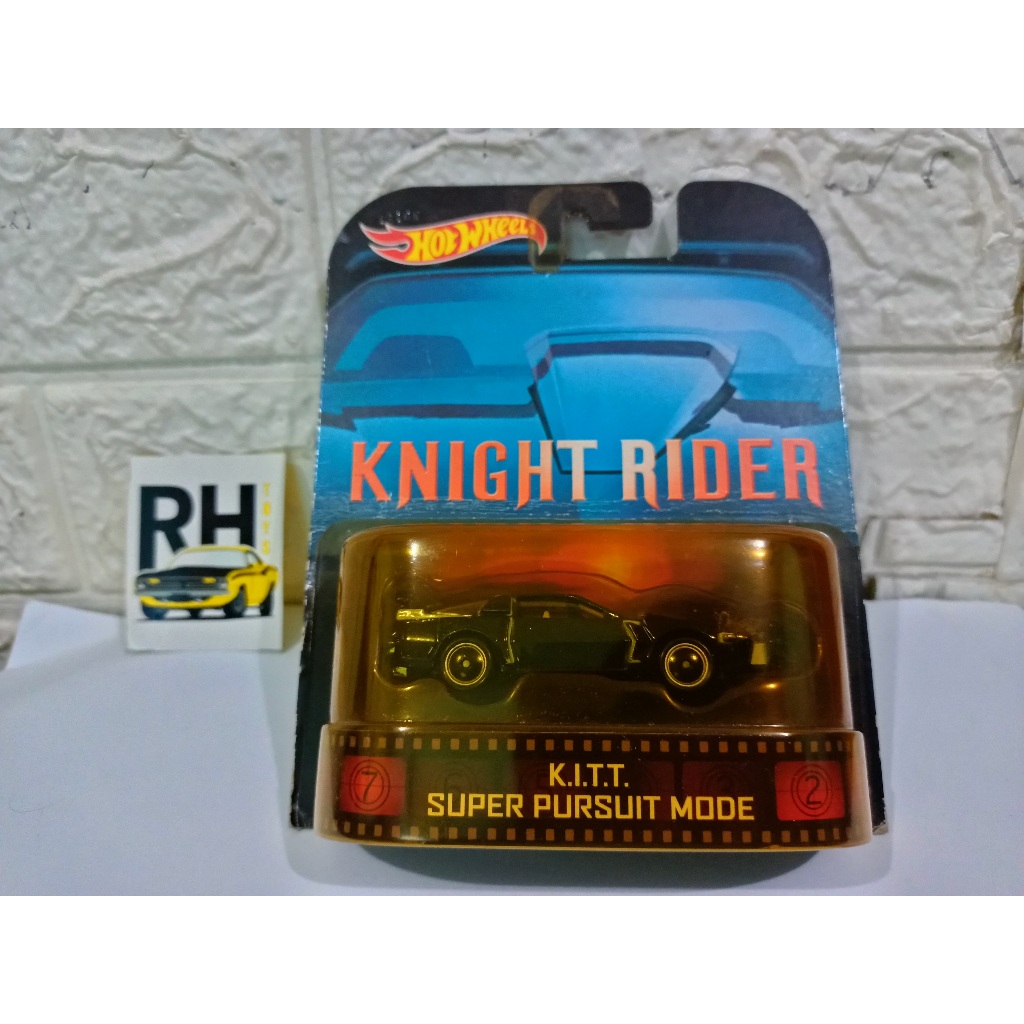 Jual Hot Wheels K I T T Super Pursuit Mode Knight Rider Retro Ban Karet Rare Shopee Indonesia