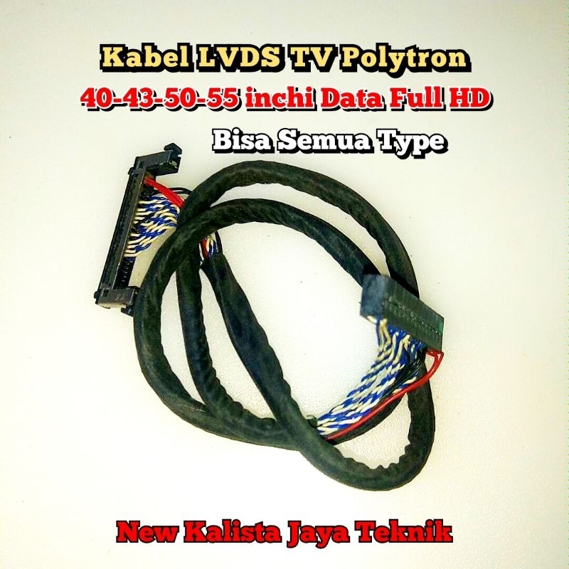 Jual Kabel Lvds Polytron Inchi Inchi Data Full Hd Original Kabel