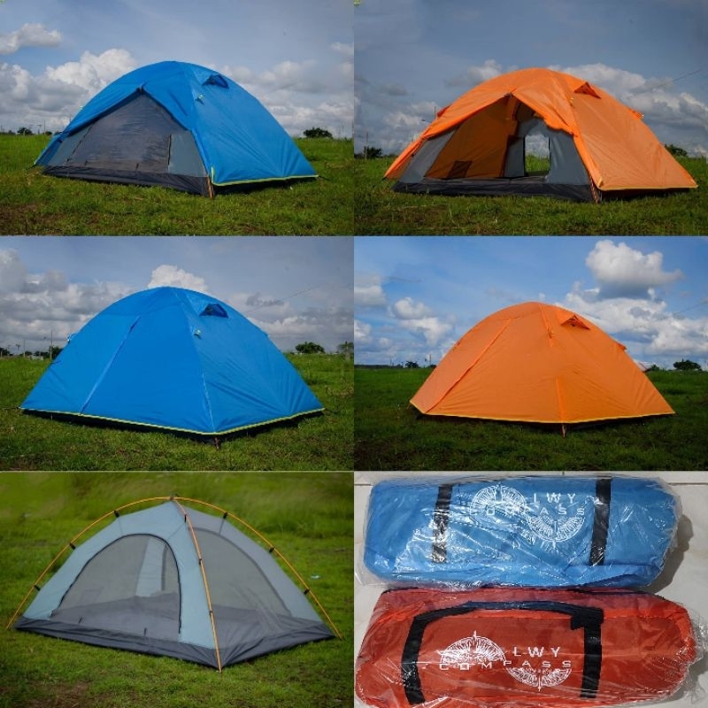 Jual Tenda Compass Kapasitas Orang Frame Alumunium Alloy Tenda