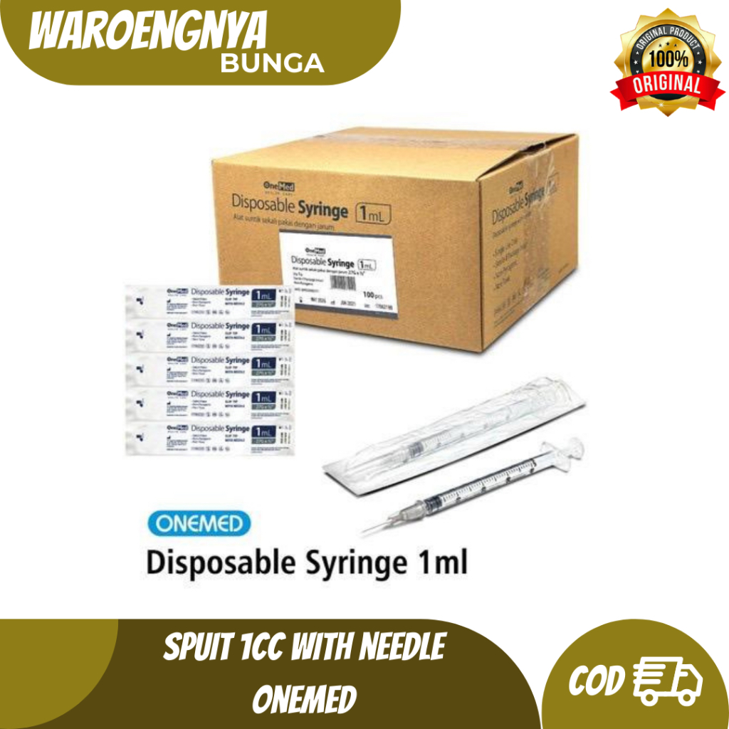 Jual Syringe With Needle Cc Spuit Jarum Suntik Spet Suntikan Ml