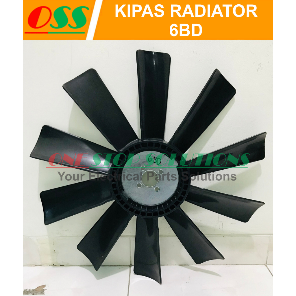 Jual KIPAS RADIATOR GENSET 58 CM ISUZU FORWARD FOTON AOLING CAT FAWDE