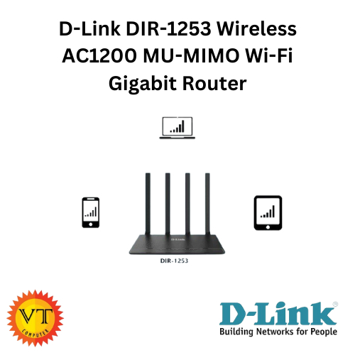 Jual D Link Dir Wireless Ac Mu Mimo Wi Fi Gigabit Router