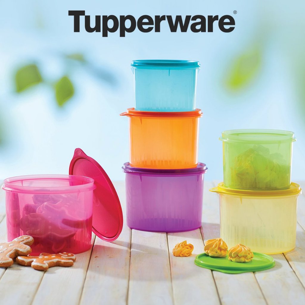 Jual Tupperware Texture Canister L Shopee Indonesia