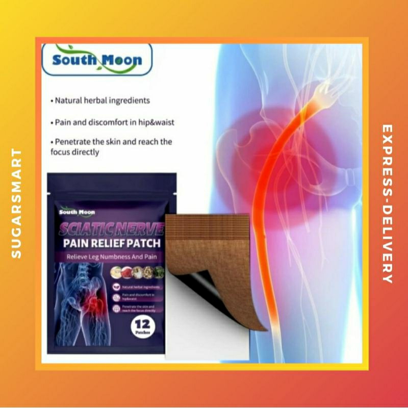 Jual Koyo Saraf Kejepit Sciatic Nerve Pain Relief Patch 12pc