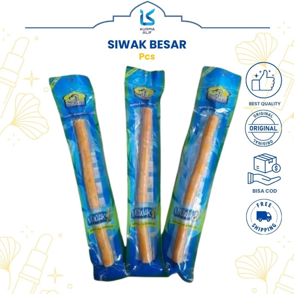 Jual Siwak Al Khair Besar Original Kayu Siwak Shopee Indonesia