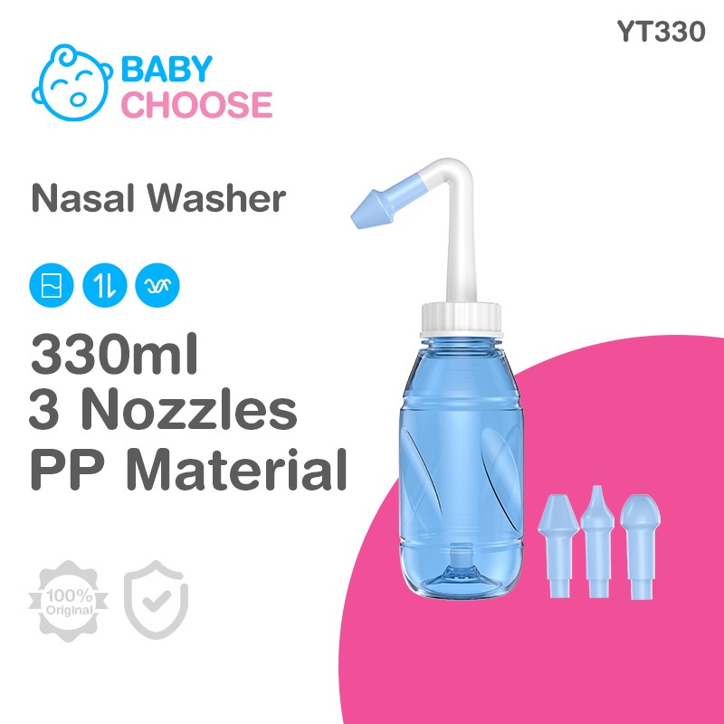 Jual BABY CHOOSE Nasal Spray Neti Pot Waterpulse Nasal Wash Cleaner