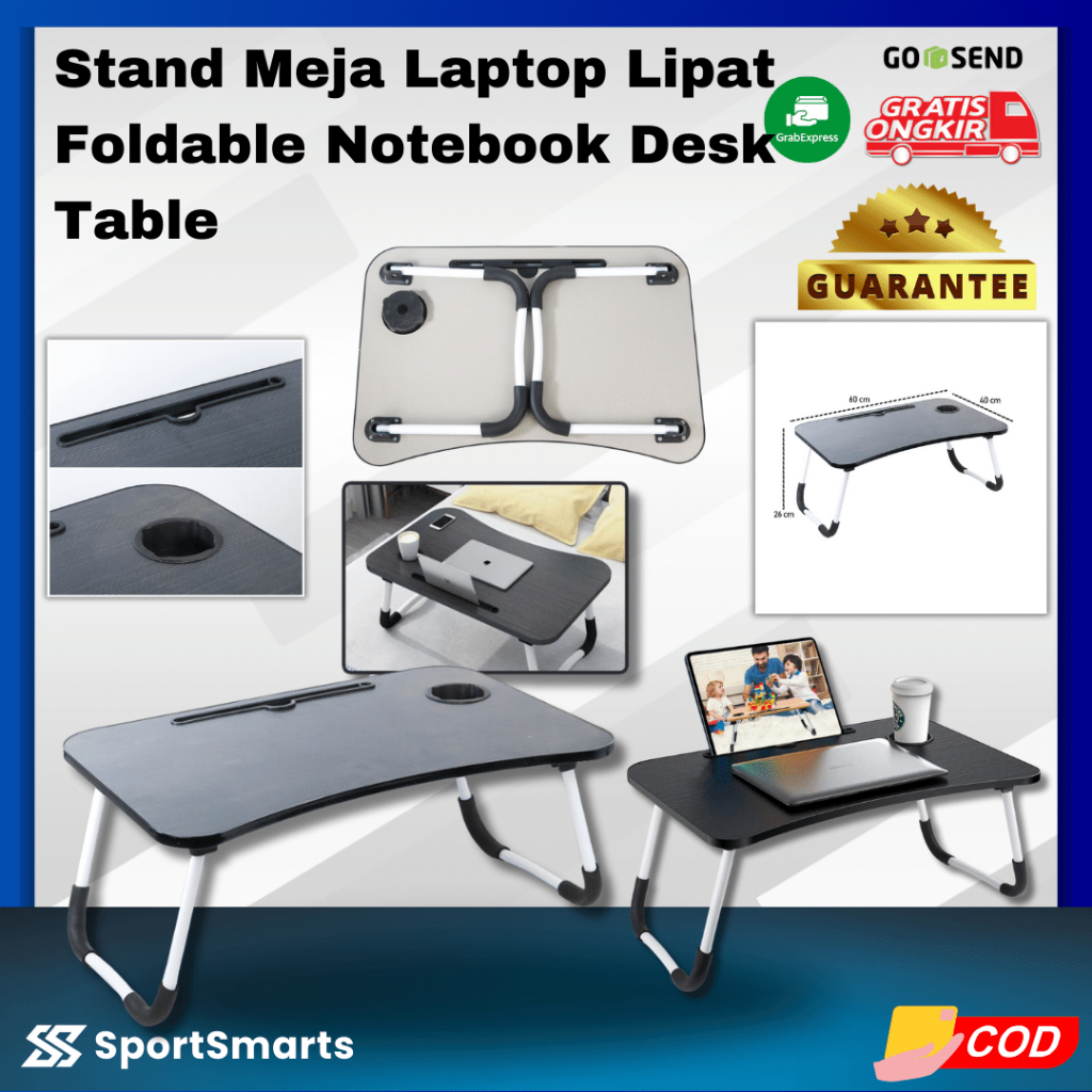 Jual Meja Lipat Belajar Stand Air Stand Meja Laptop Lipat Foldable