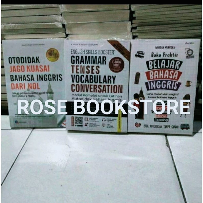 Jual Paket Buku Otodidak Jago Kuasi Bahasa Inggris Dari Nol Buku