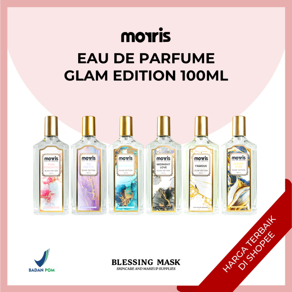 Jual Morris EAU DE PARFUME Glam Edition 100mL Parfum Wanita EDP