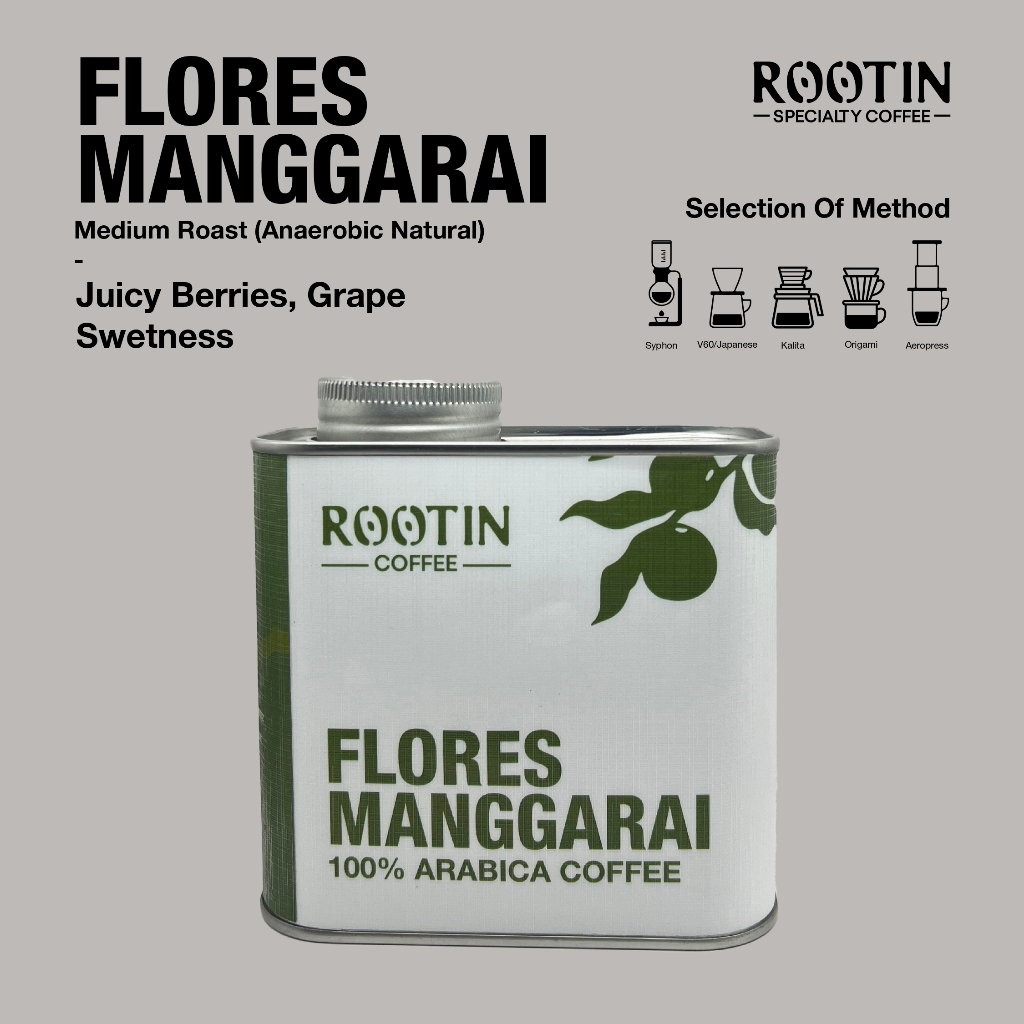 Jual KOPI FLORES MANGGARAI 100 BIJI KOPI ARABIKA ANAEROBIC NATURAL