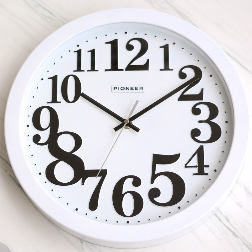 Jual Jam Dinding Pioneer Pt Diameter Cm Quartz Wall Clock