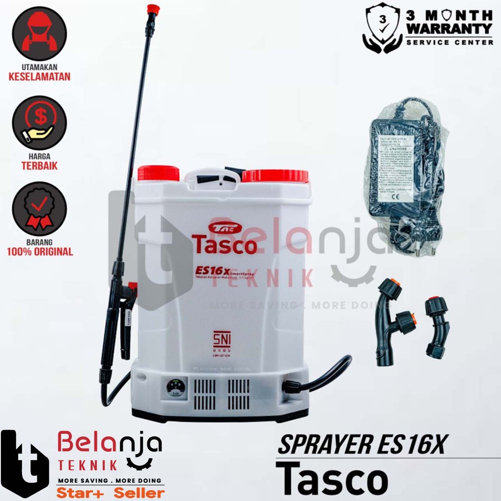 Jual Tasco Knapsack Sprayer Es X Elektrik Alat Semprot Hama Es