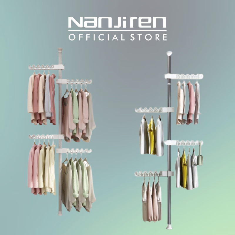 Jual Nanjiren Stand Hanger Baju Gantungan Baju Aesthetic Rak Gantungan